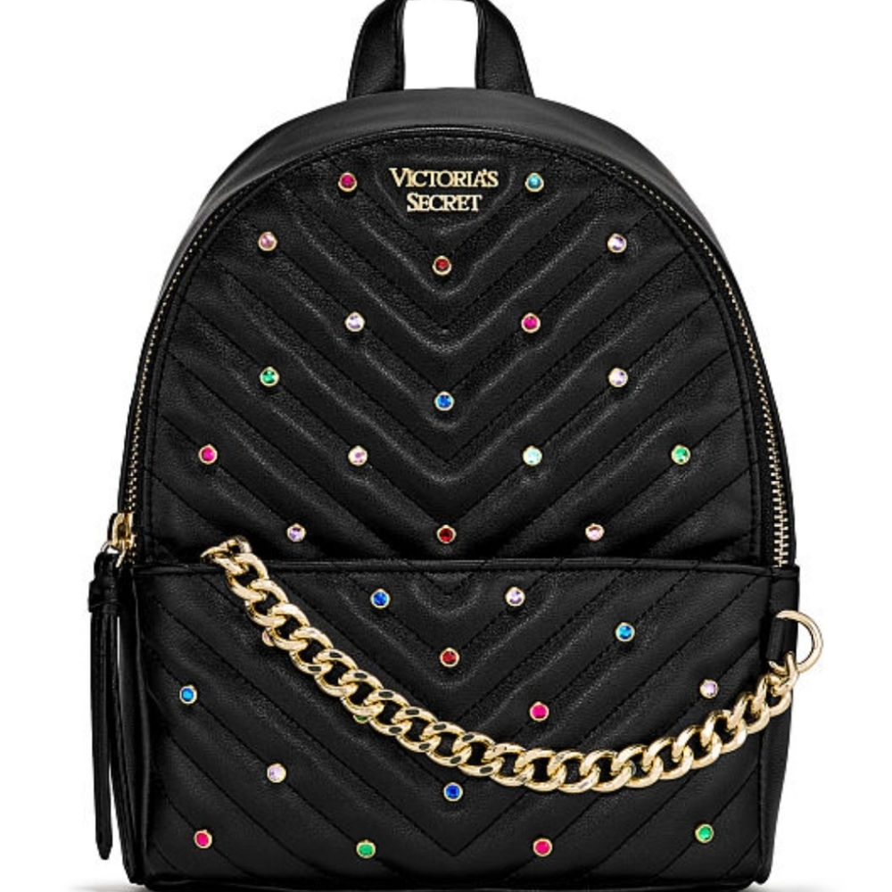 V⚘ICTORIA SECRET QUILTED BACKPACK⚘ - Picture 1 of 1